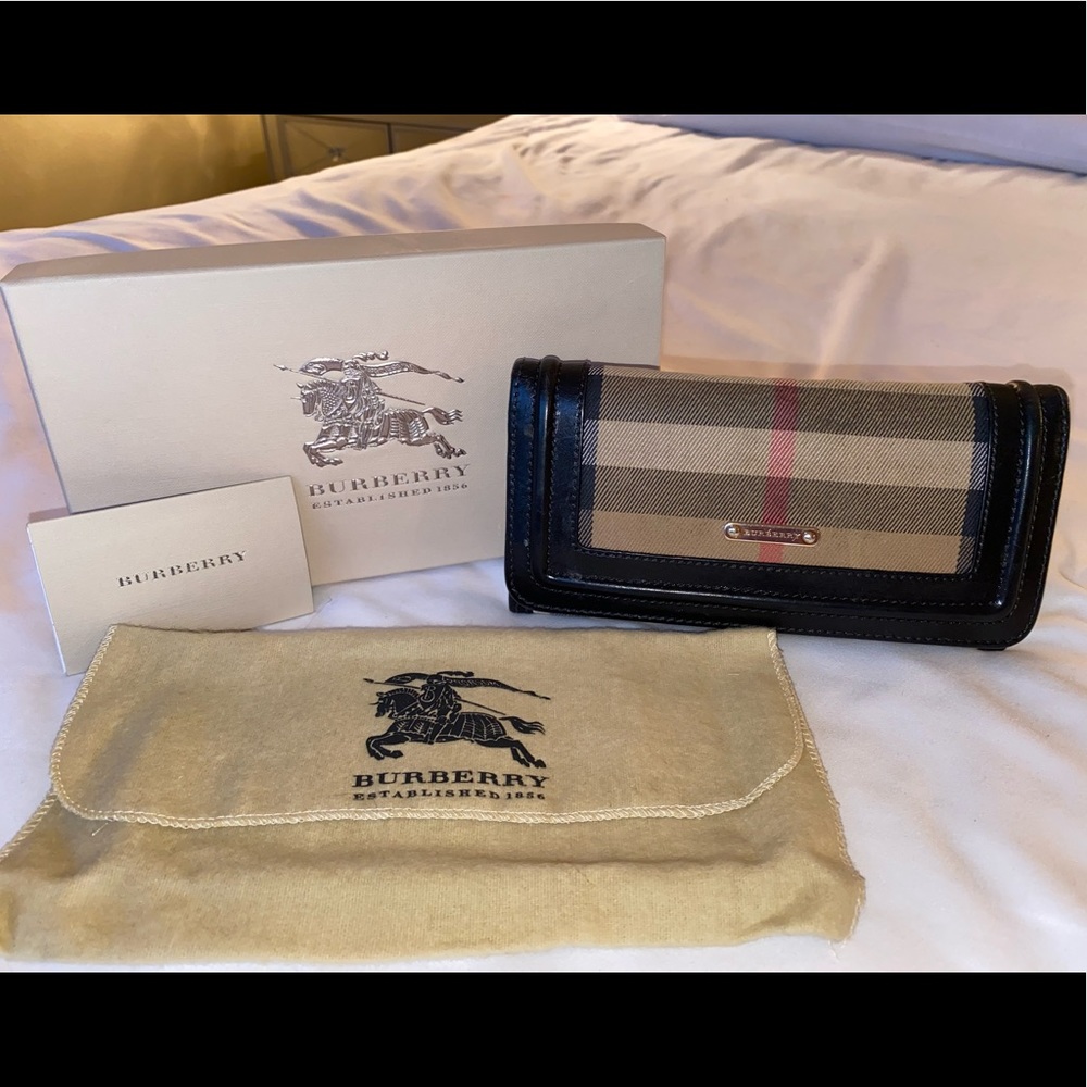 Authentic Burberry Wallet